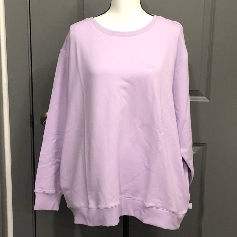 Ladies Lilac Fila Sweatshirt - Picture 2 of 4